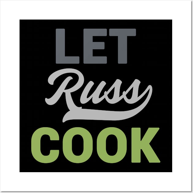 Let Russ Cook Wall Art by Redmart